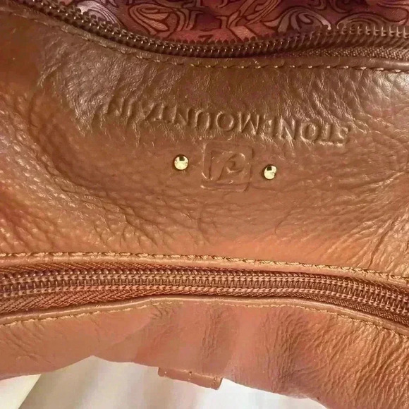 Stone Mountain Leather Shoulder Bag - Picture 7 of 10
